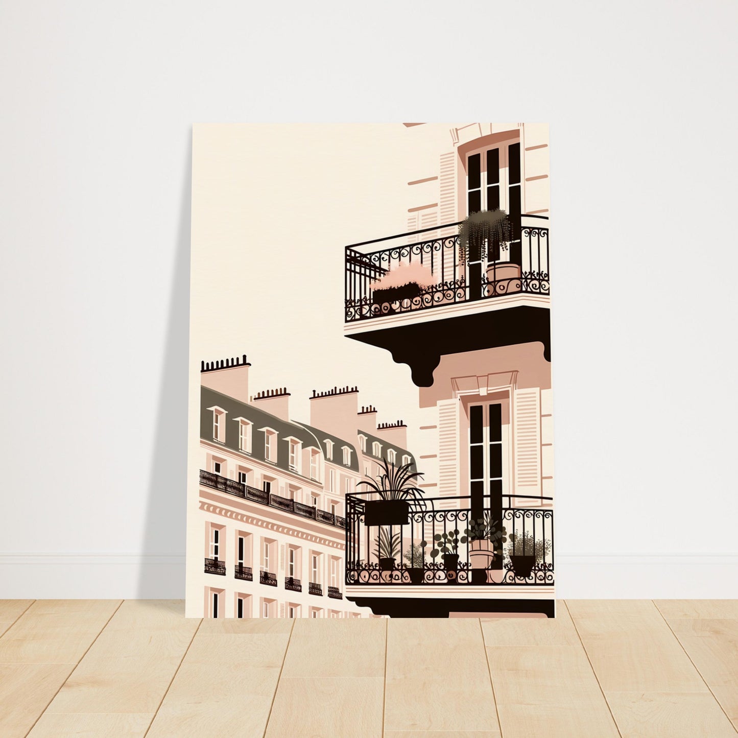 Wall Art - Balcony Bliss in Paris