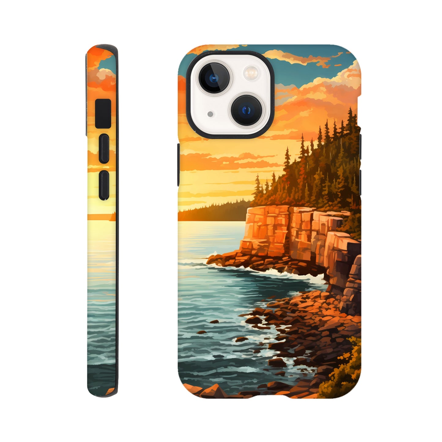 iPhone Case - Acadia Coastal Chronicles (National Park)