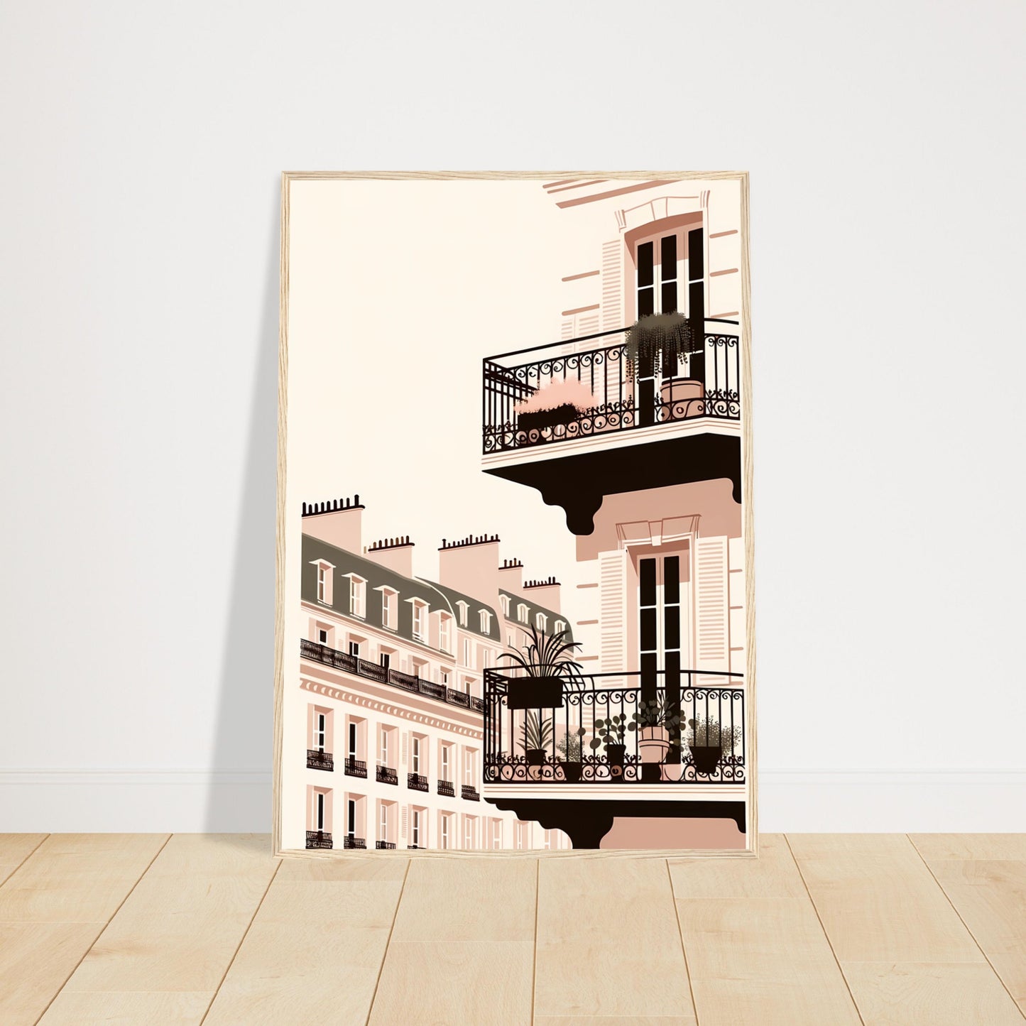 Wall Art - Balcony Bliss in Paris