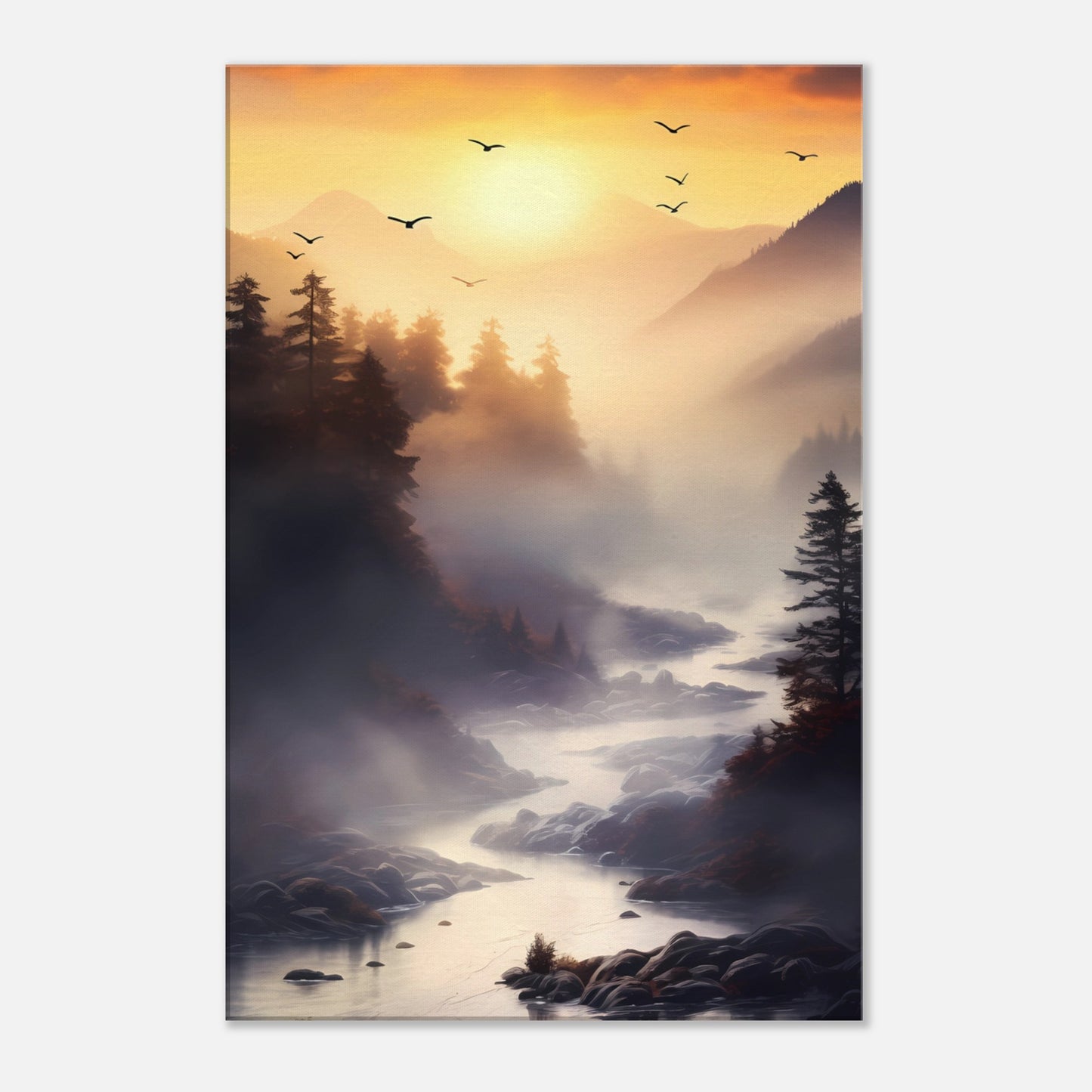 Canvas Wall Art - Awakening Hues