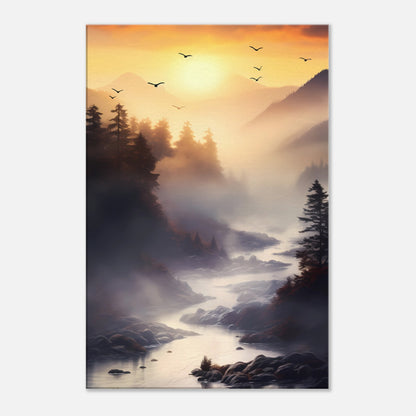 Canvas Wall Art - Awakening Hues