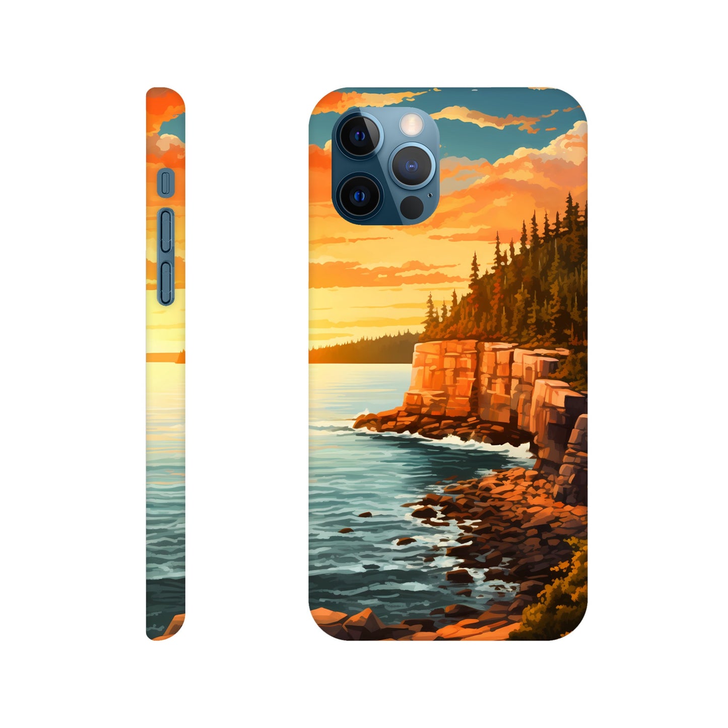 iPhone Case - Acadia Coastal Chronicles (National Park)