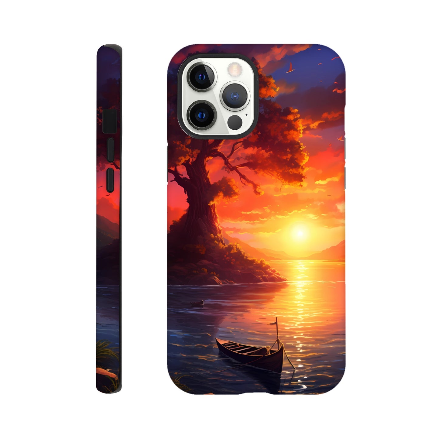 iPhone case - Solitary Sunset Serenade