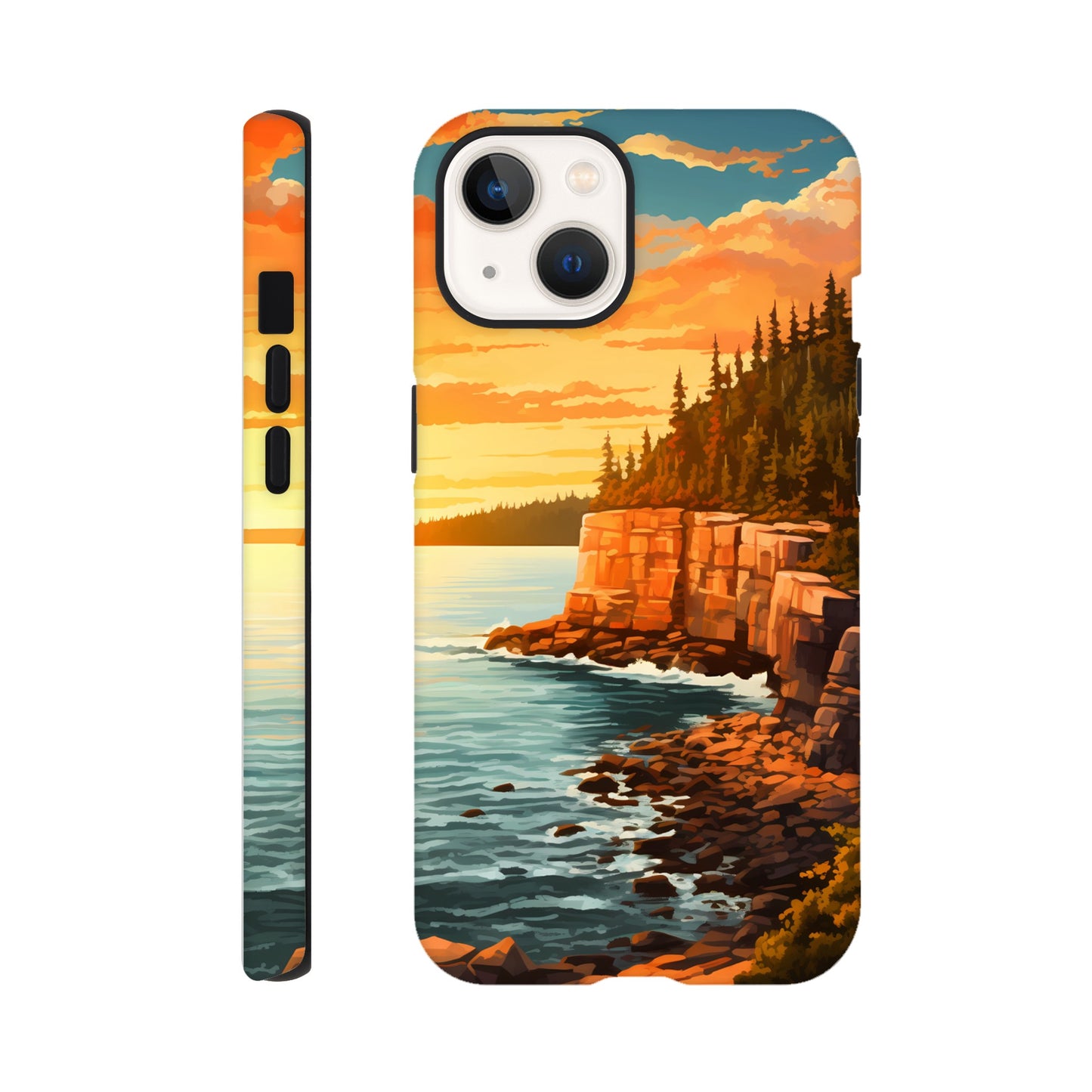 iPhone Case - Acadia Coastal Chronicles (National Park)