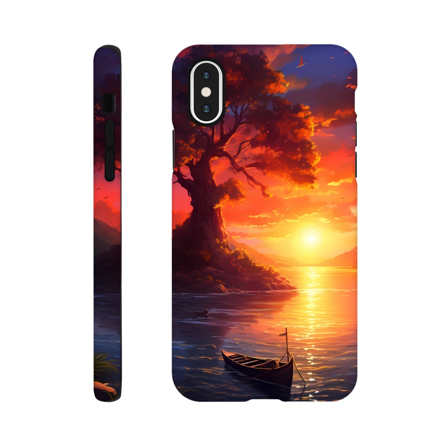 iPhone case - Solitary Sunset Serenade