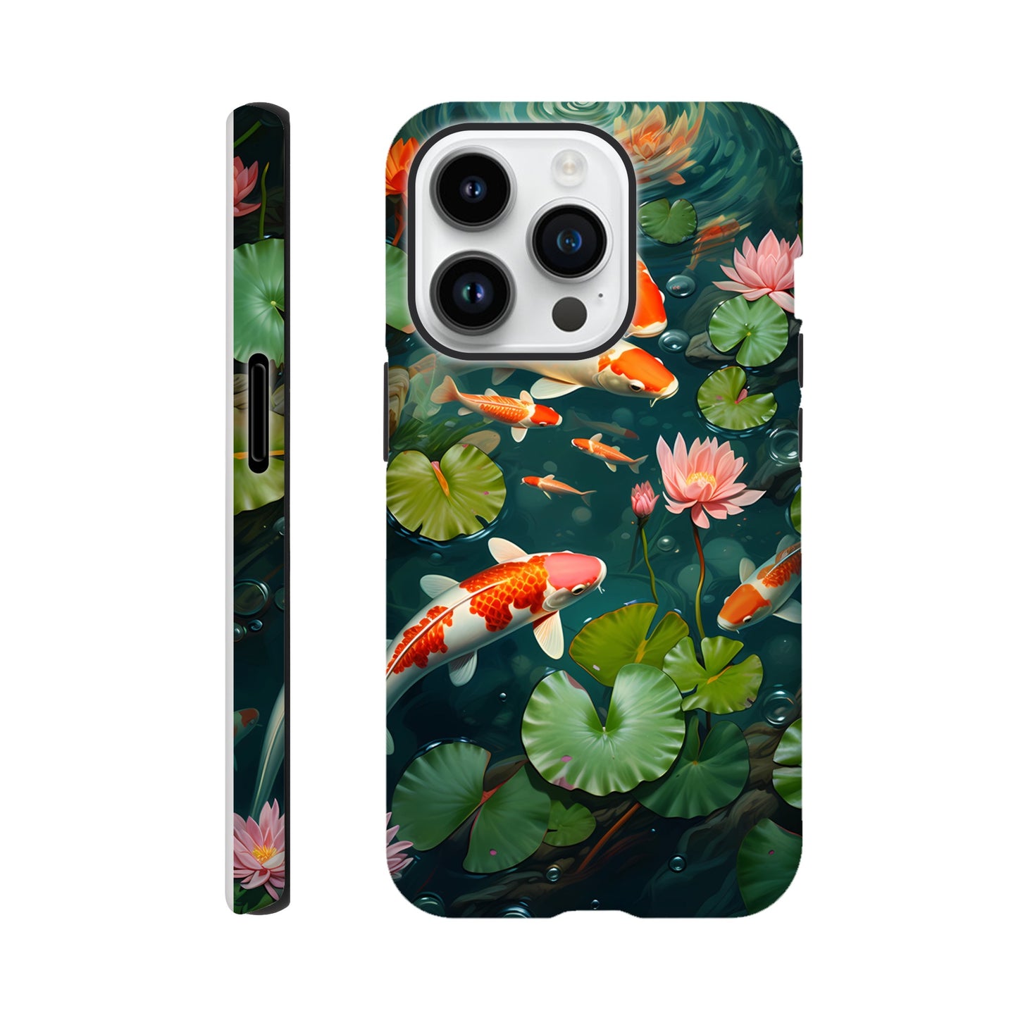 iPhone Case - Tranquil Koi Oasis