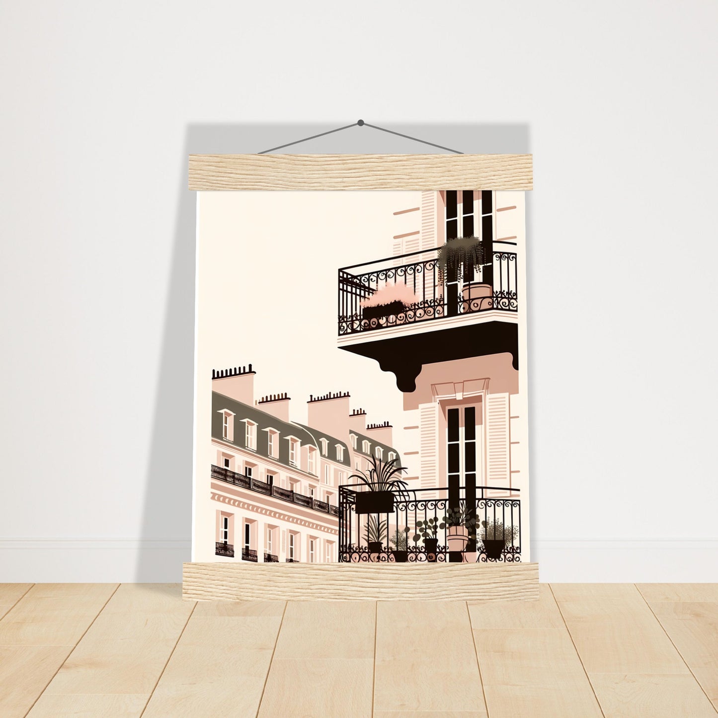 Wall Art - Balcony Bliss in Paris