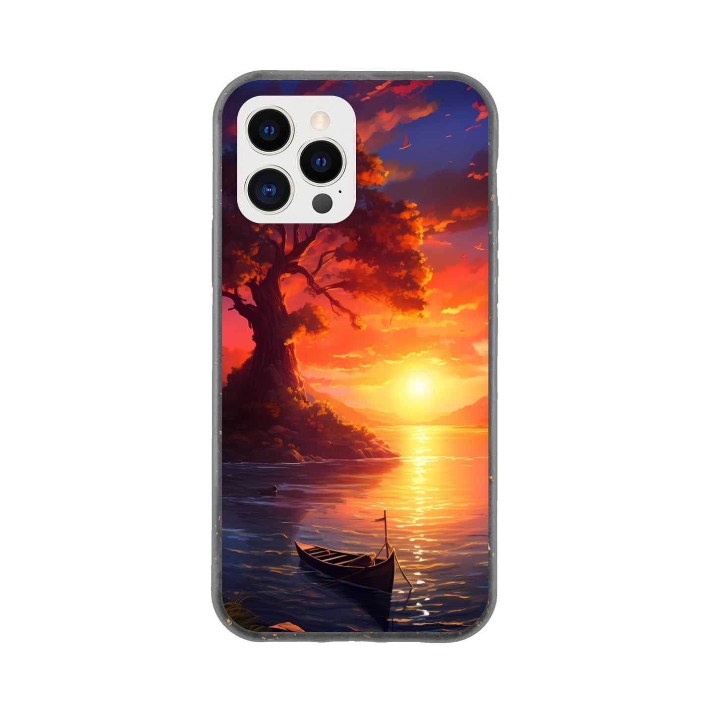 iPhone case - Solitary Sunset Serenade