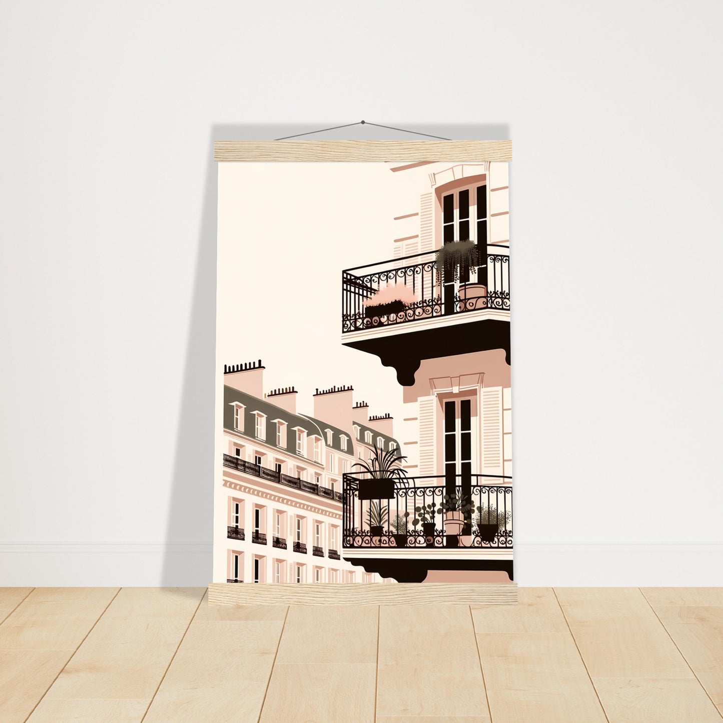 Wall Art - Balcony Bliss in Paris