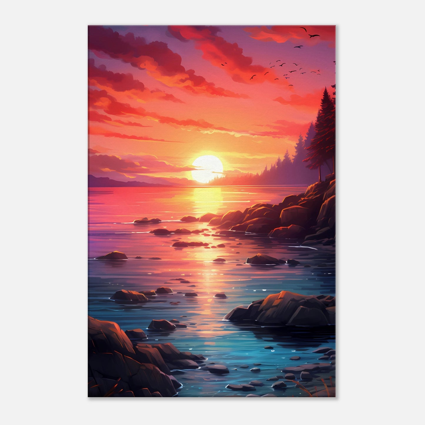 Canvas Wall Art - Twilight Serenity