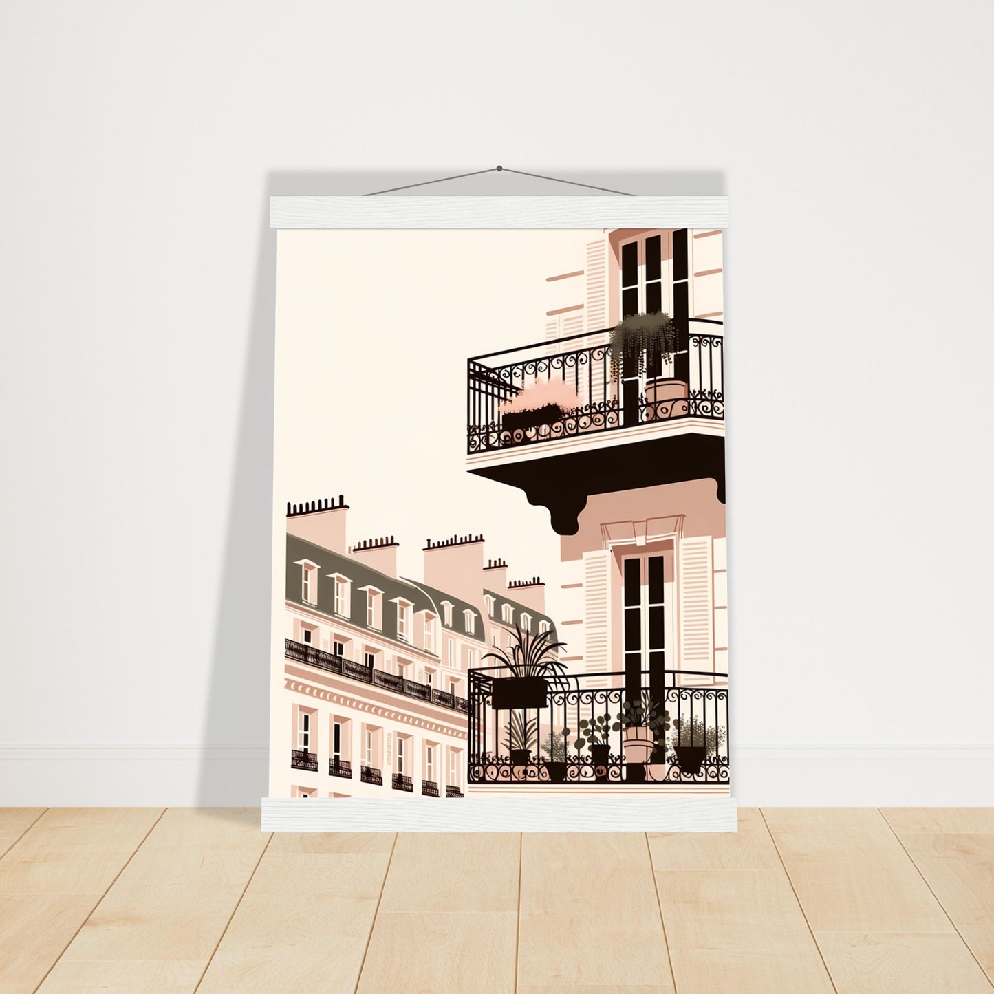 Wall Art - Balcony Bliss in Paris