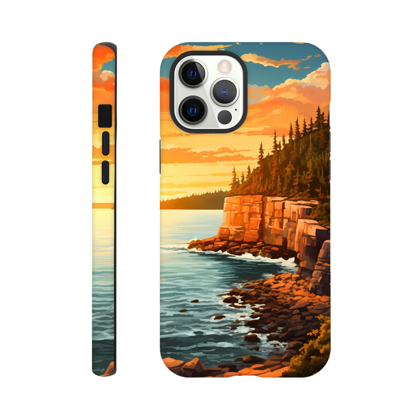iPhone Case - Acadia Coastal Chronicles (National Park)