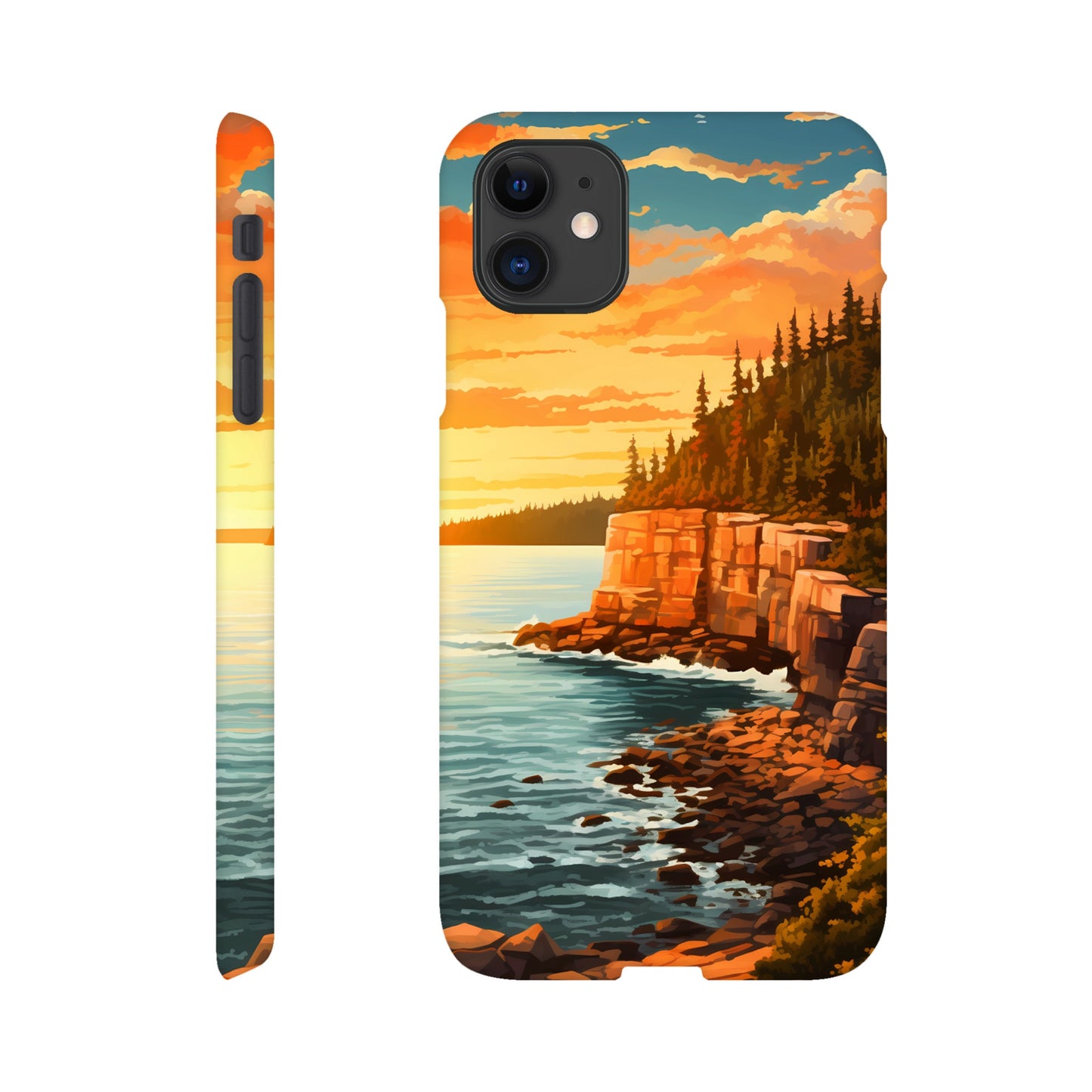 iPhone Case - Acadia Coastal Chronicles (National Park)