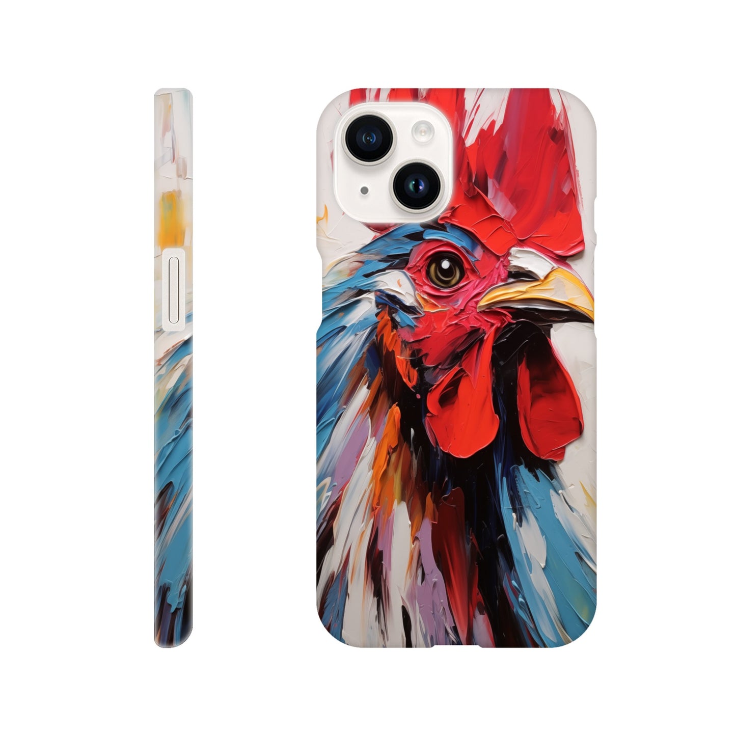 iPhone Case - Rooster Vibrant Vigilance