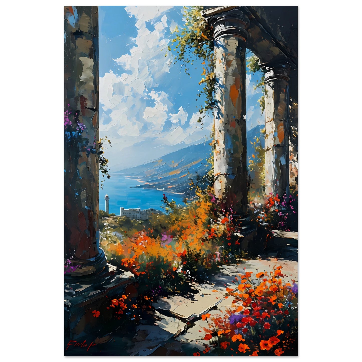 Paper Poster - Heavenly Vista