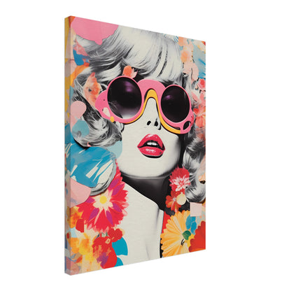 Canvas Wall Art - Pop Blossom Beauty