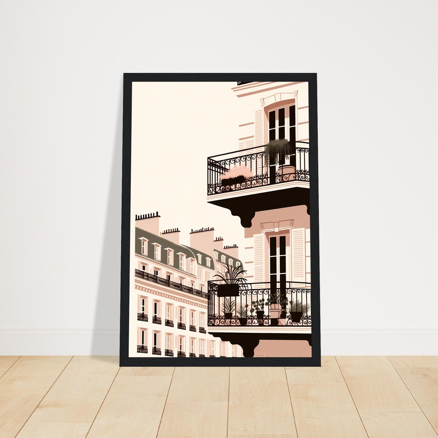 Wall Art - Balcony Bliss in Paris