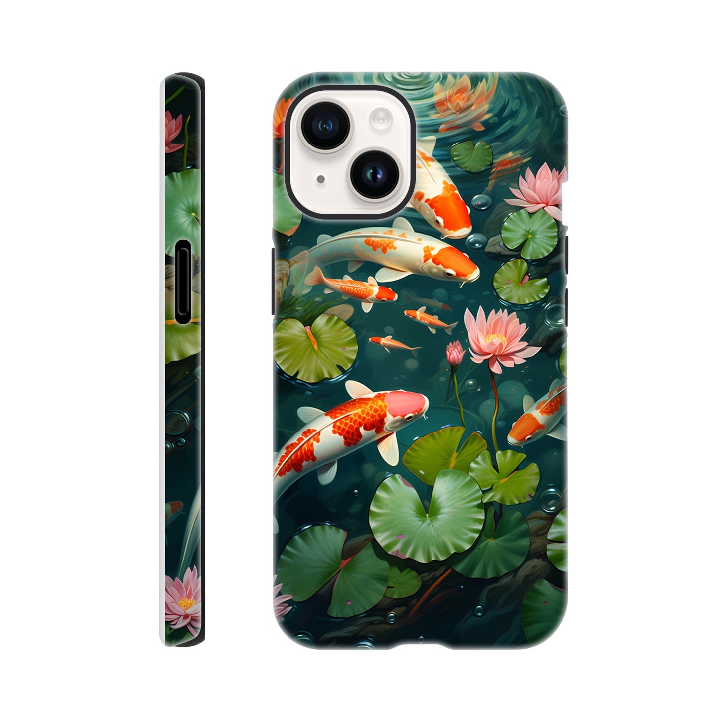 iPhone Case - Tranquil Koi Oasis