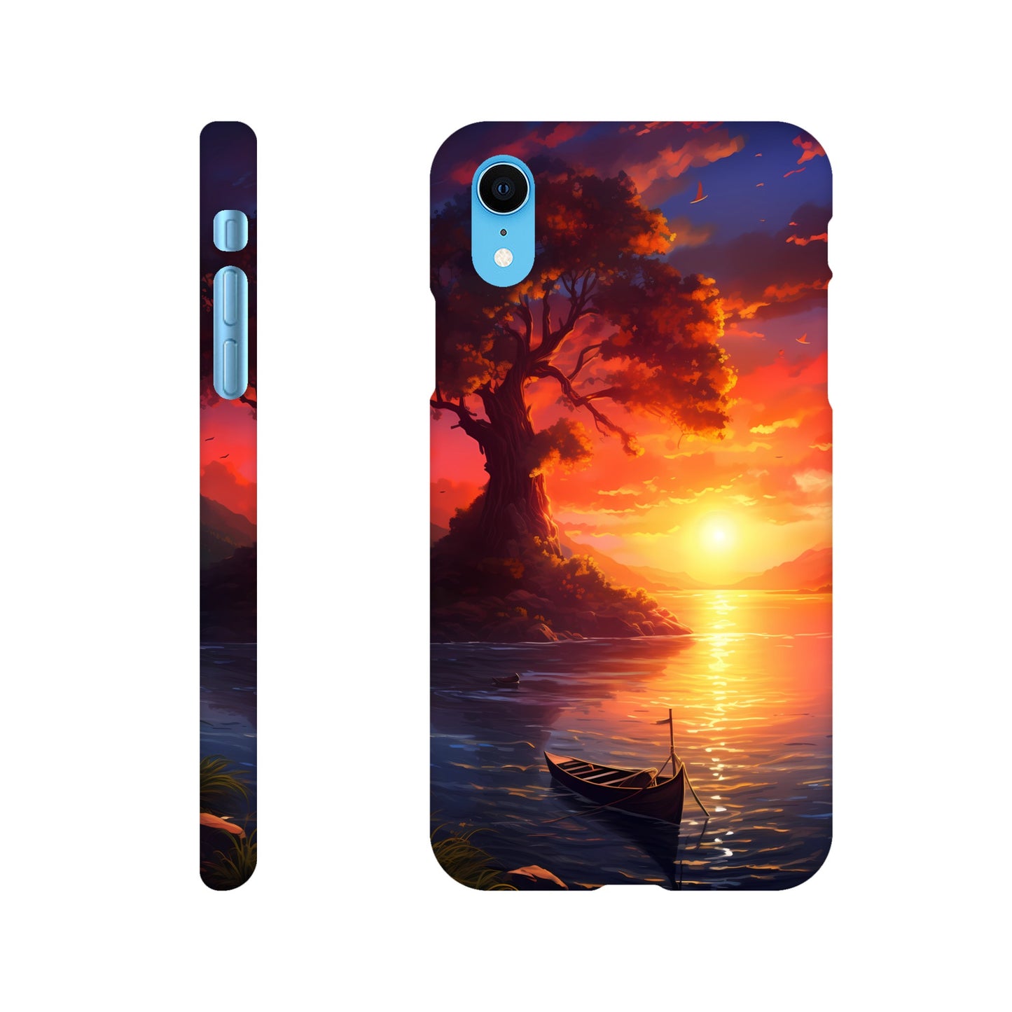 iPhone case - Solitary Sunset Serenade