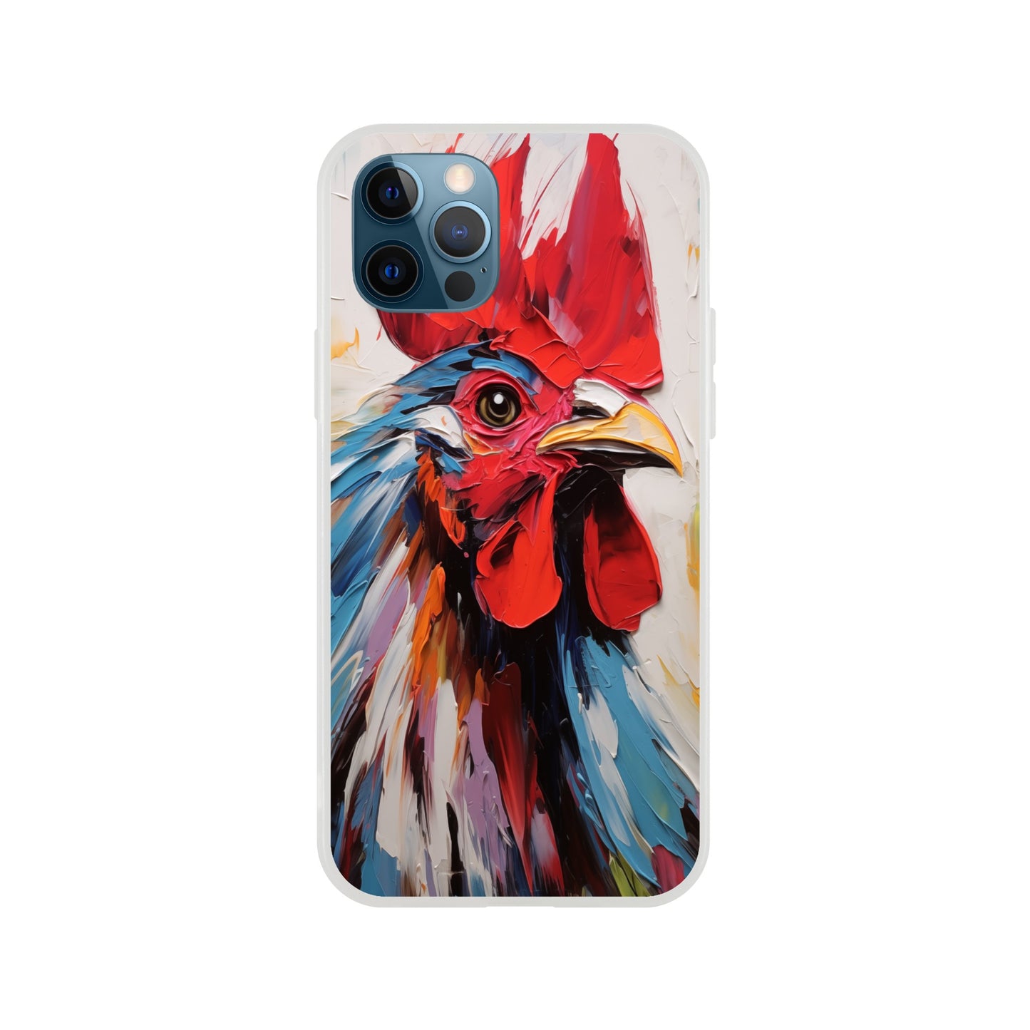 iPhone Case - Rooster Vibrant Vigilance