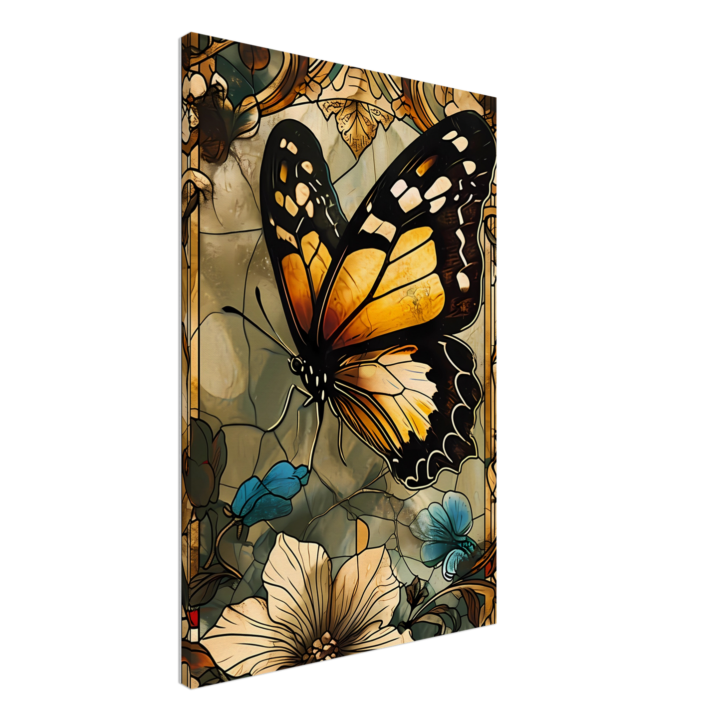 Canvas Wall Art - Radiant Monarch
