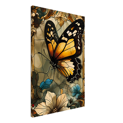 Canvas Wall Art - Radiant Monarch