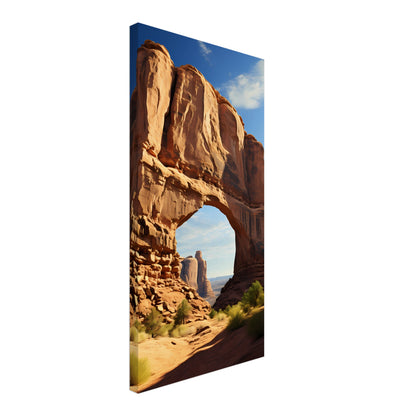 Canvas Wall Art - Majestic Desert Archway