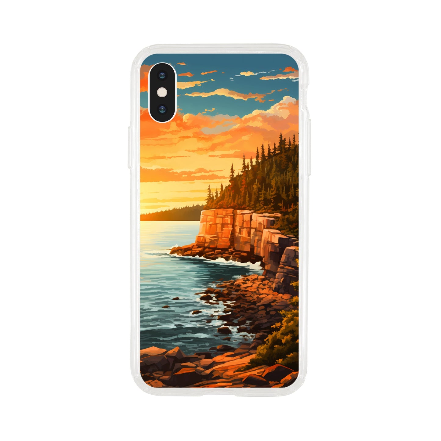 iPhone Case - Acadia Coastal Chronicles (National Park)