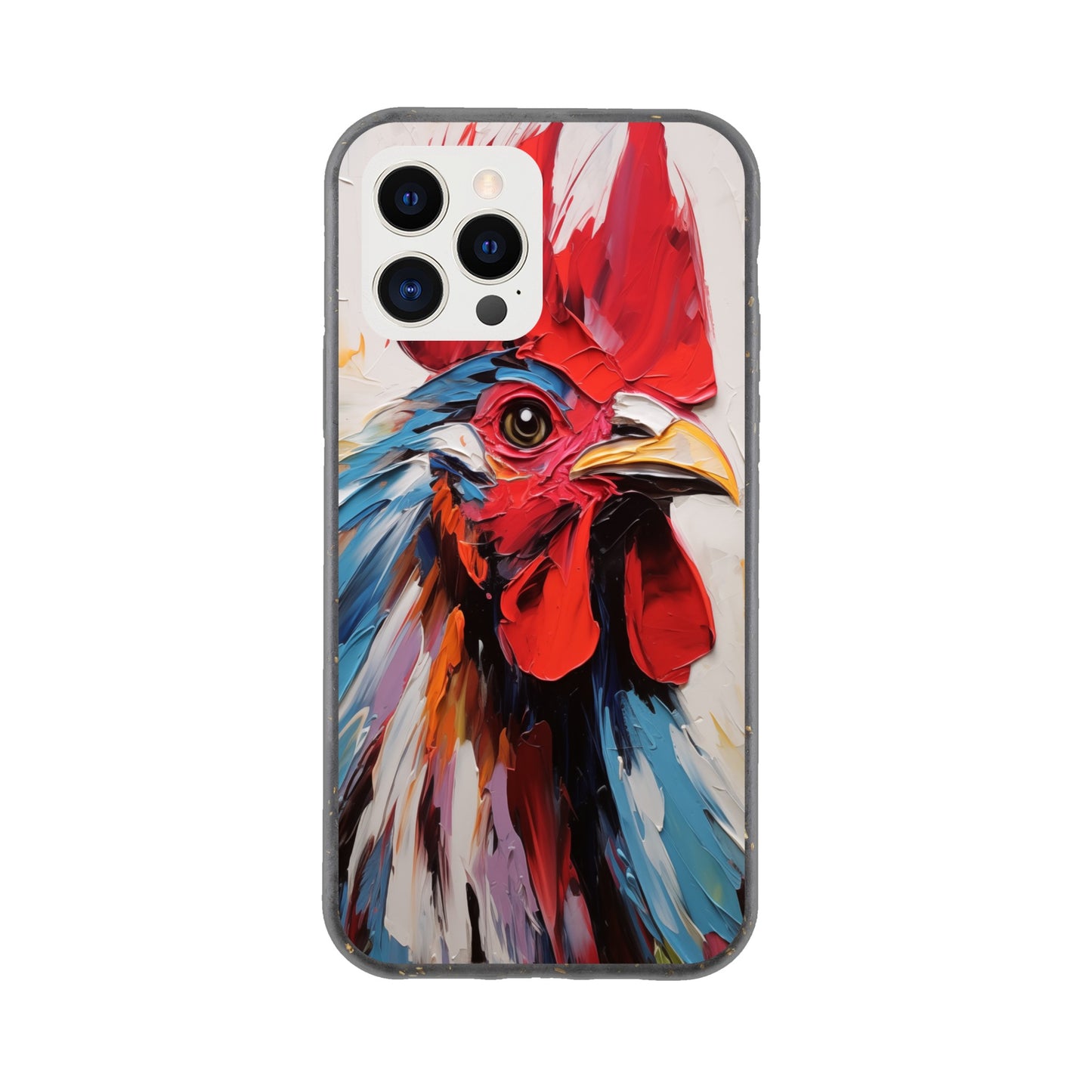 iPhone Case - Rooster Vibrant Vigilance
