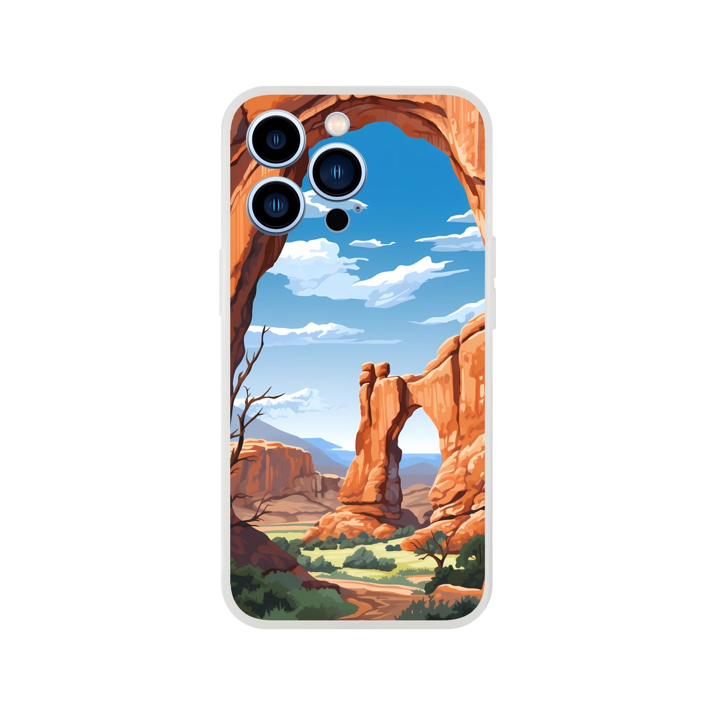 iPhone Case - Canyon's Azure Arch (Arches National Park)