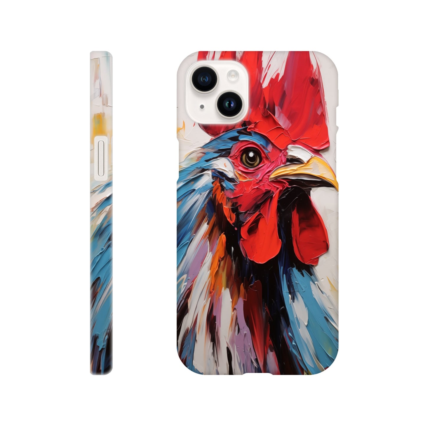 iPhone Case - Rooster Vibrant Vigilance