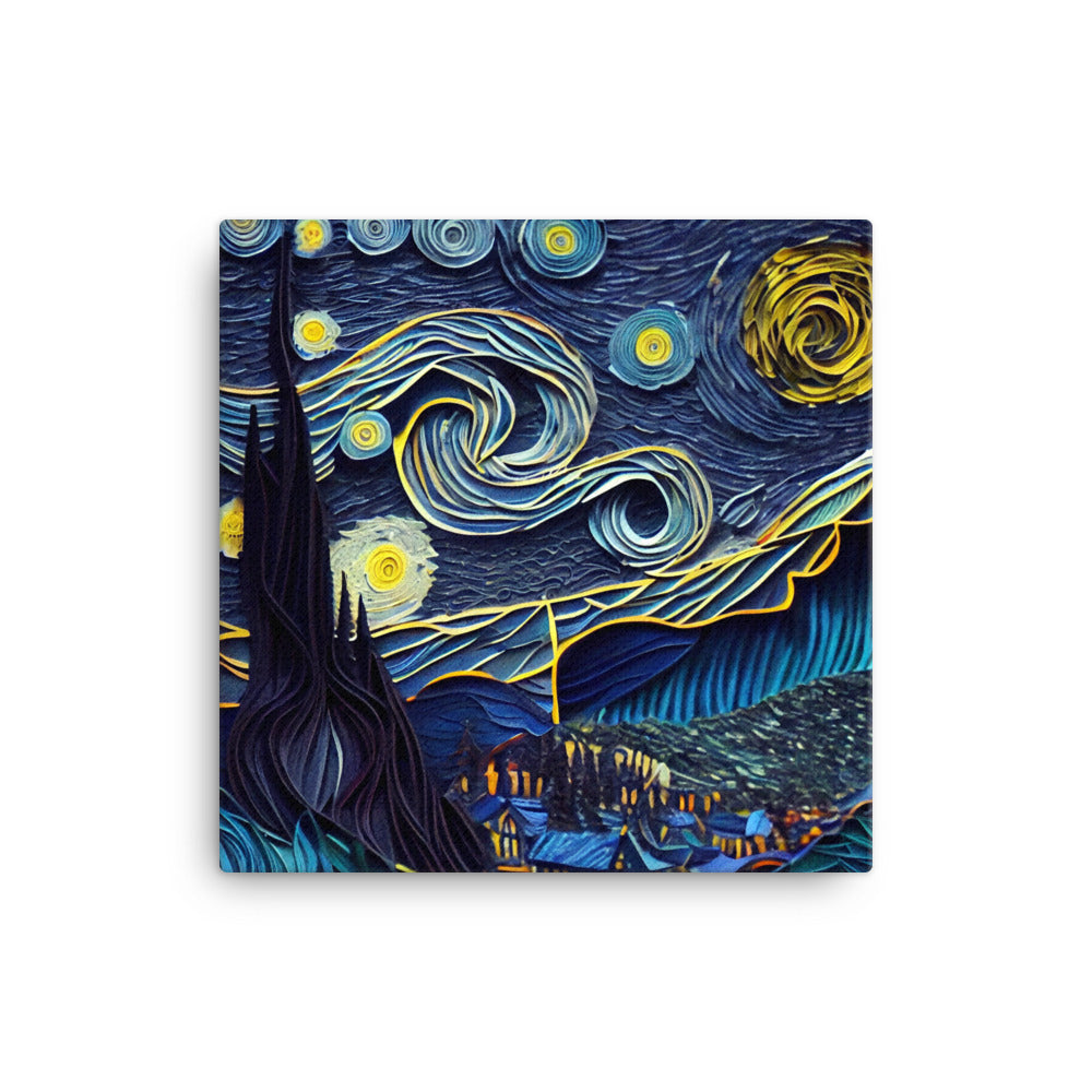 Canvas Wall Art - Paper Art