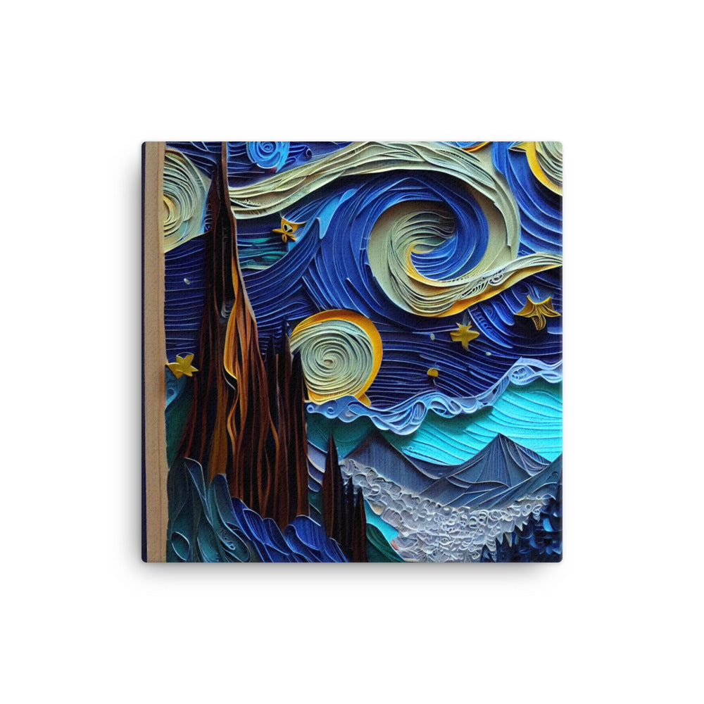 Canvas Wall Art - Paper Art