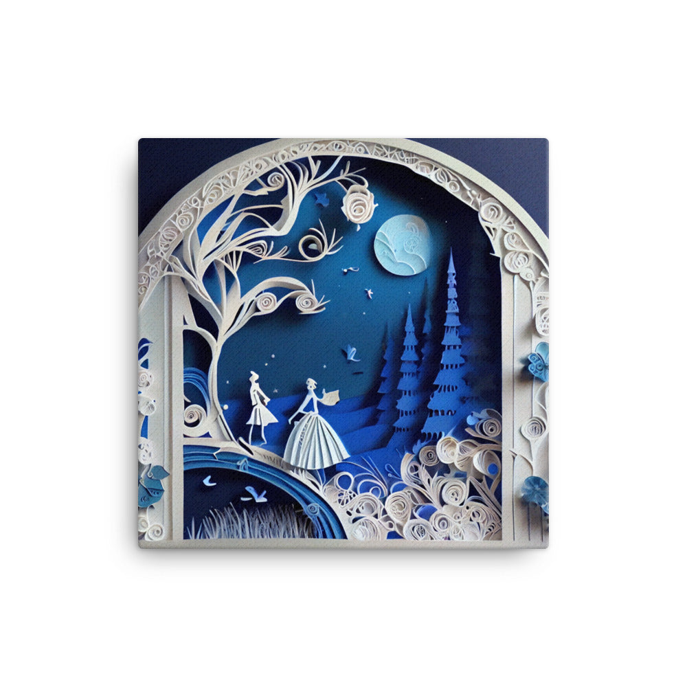Canvas Wall Art - Paper Art