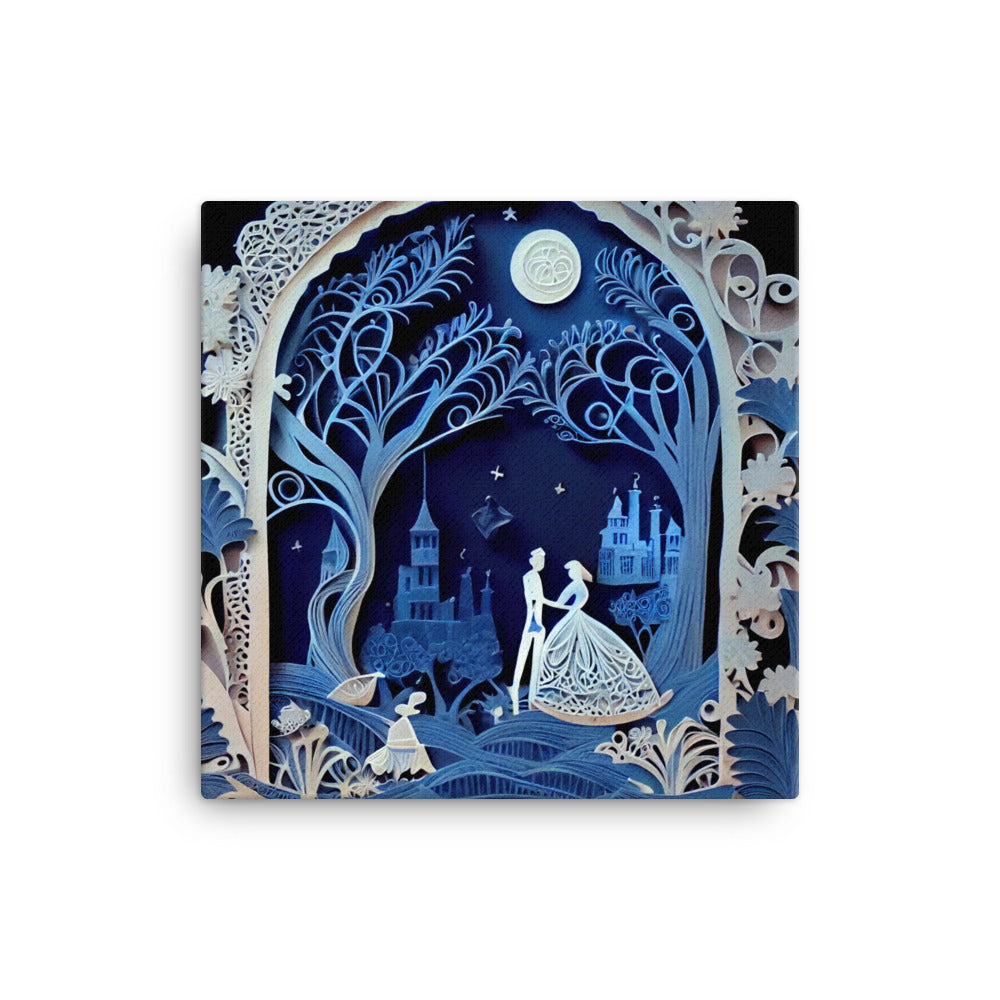 Canvas Wall Art - Paper Art