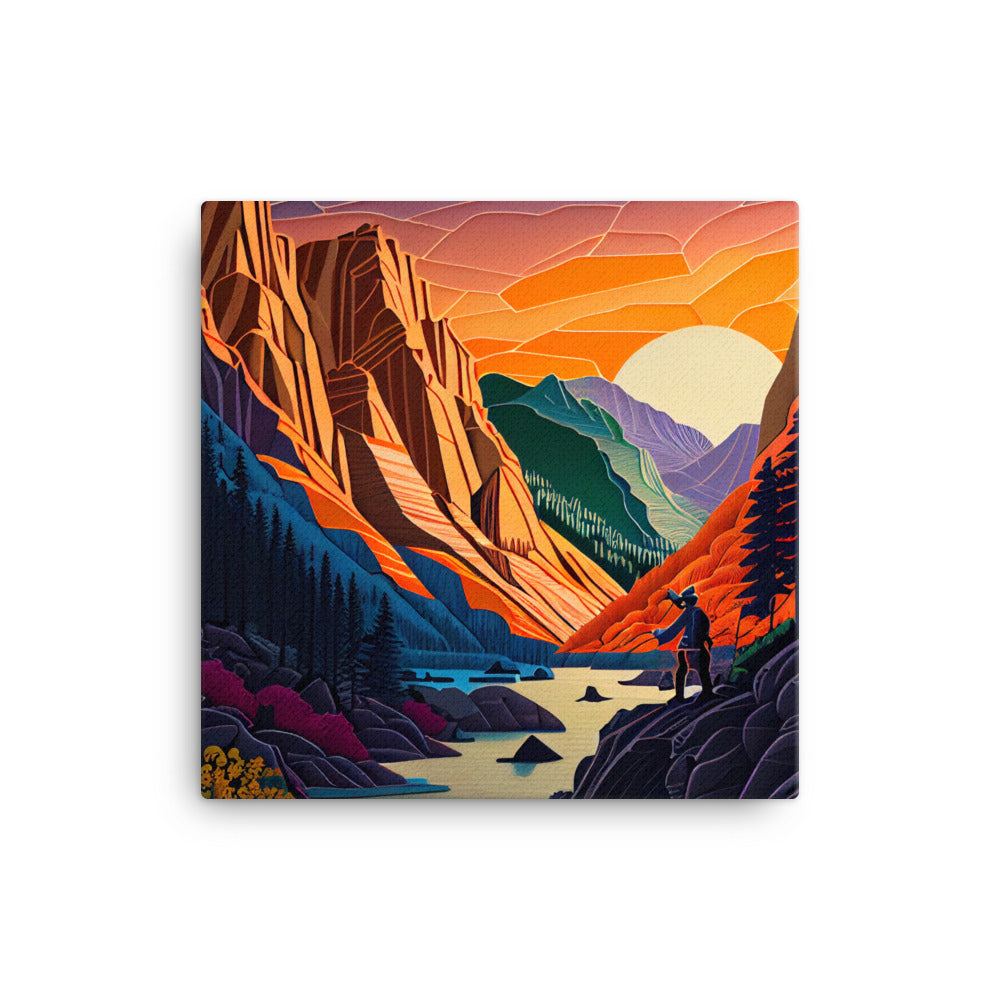 Canvas Wall Art - Paper Art