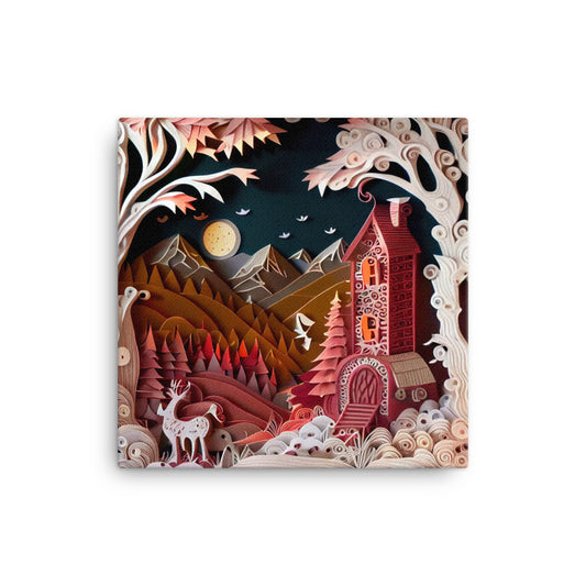 Canvas Wall Art - Paper Art