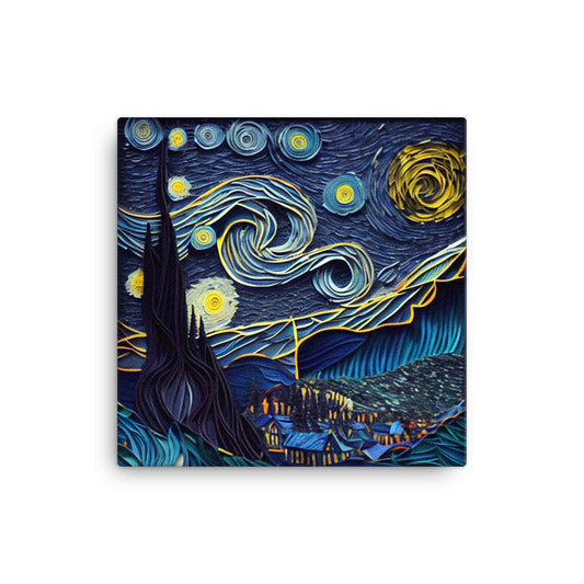 Canvas Wall Art - Paper Art