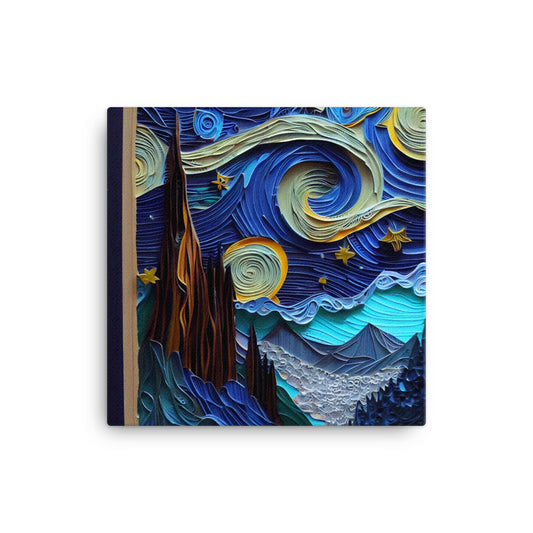 Canvas Wall Art - Paper Art