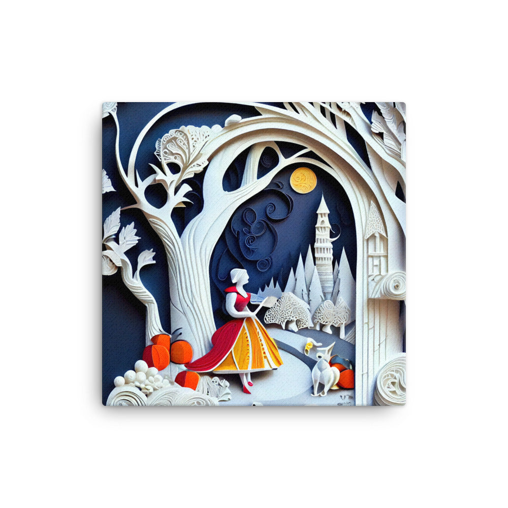 Canvas Wall Art - Paper Art