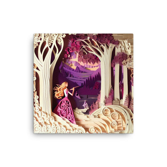 Canvas Wall Art - Paper Art