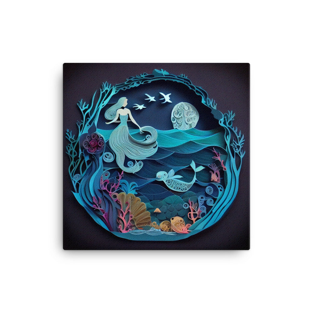 Canvas Wall Art - Paper Art