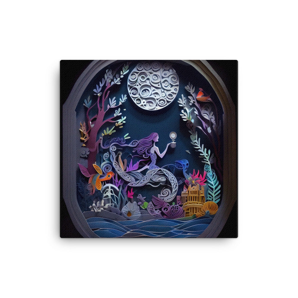 Canvas Wall Art - Paper Art