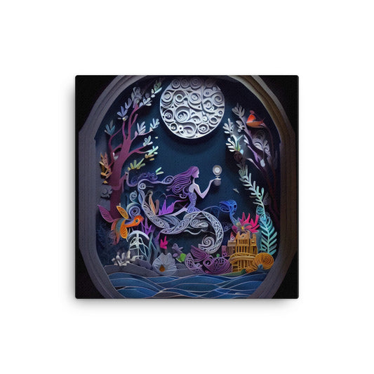 Canvas Wall Art - Paper Art