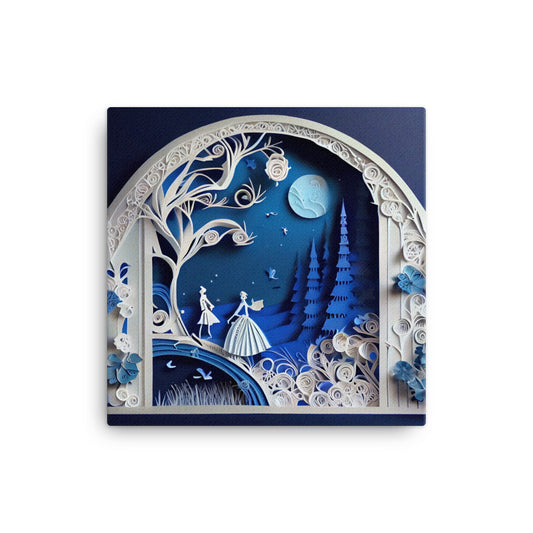 Canvas Wall Art - Paper Art