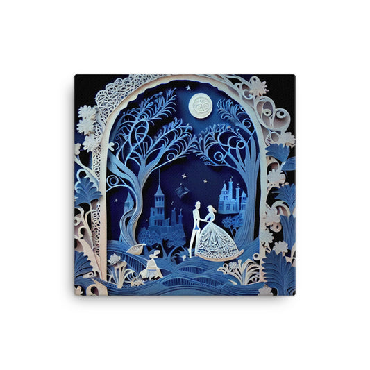 Canvas Wall Art - Paper Art