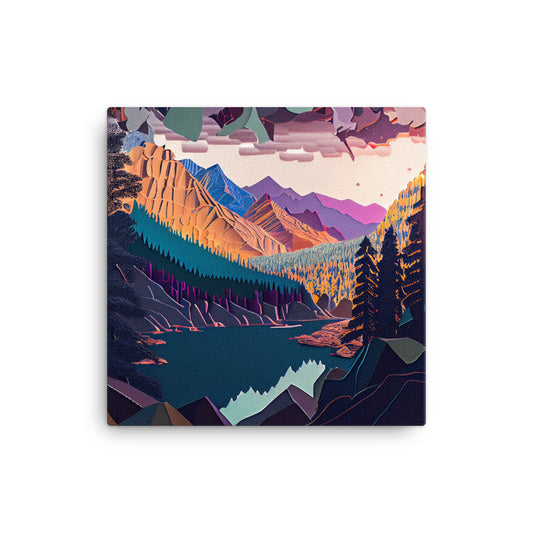 Canvas Wall Art - Paper Art
