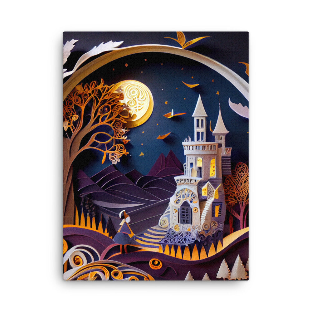 Canvas Wall Art - Paper Art