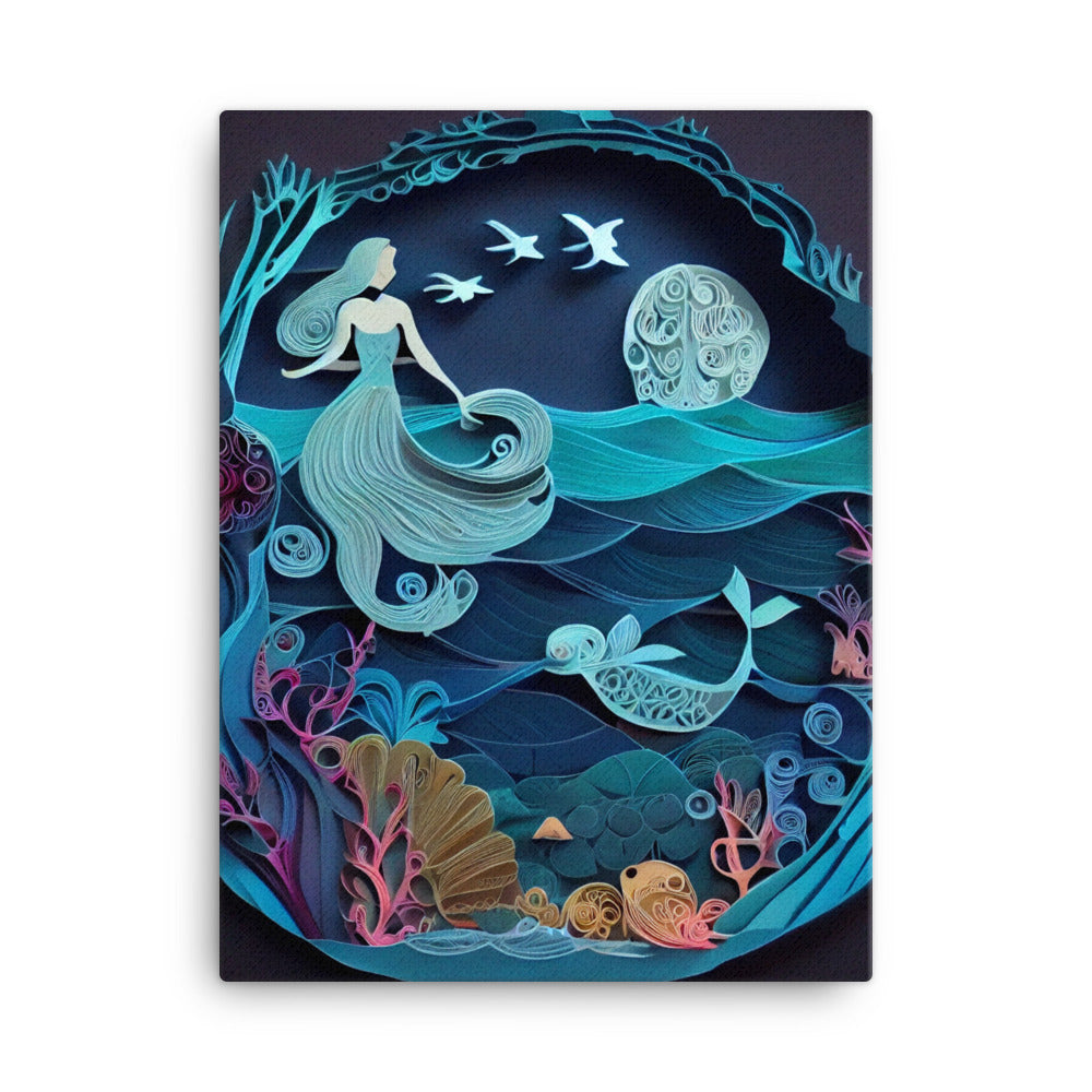 Canvas Wall Art - Paper Art