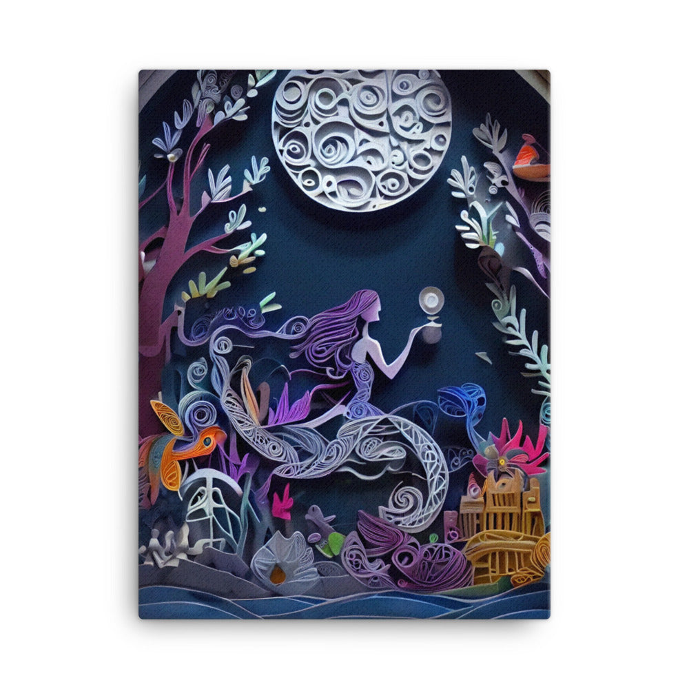 Canvas Wall Art - Paper Art
